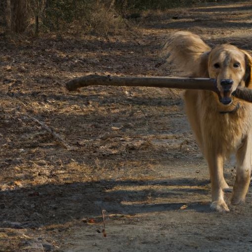 This happy-go-lucky retriever knows how to have fun! 