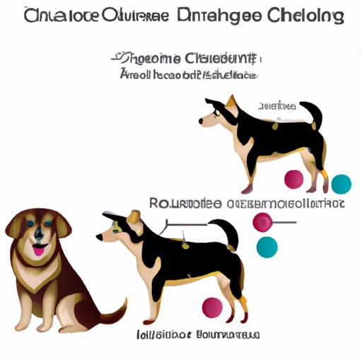 Illustration showcasing the hormonal imbalances associated with Cushing's disease in dogs.