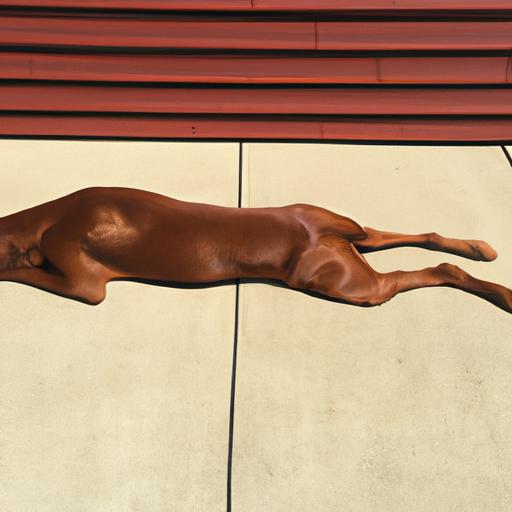 Temperature and surface type can affect a dog's preference for splooting.