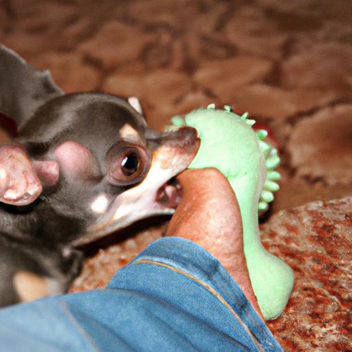 Practical tips for managing ankle biting behavior in Chihuahuas.