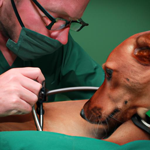 Veterinary intervention, such as endoscopy or surgery, may be necessary for dogs that have ingested stuffing.