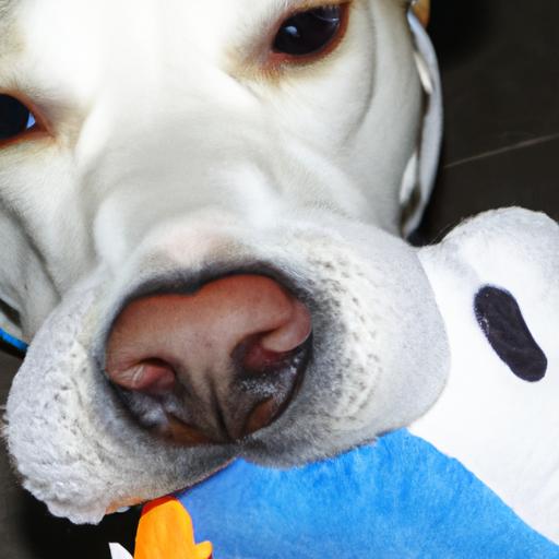 Dogs can face choking hazards and intestinal blockages from ingesting stuffed toys.