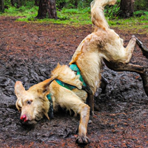 Why Do Dogs Roll In Mud